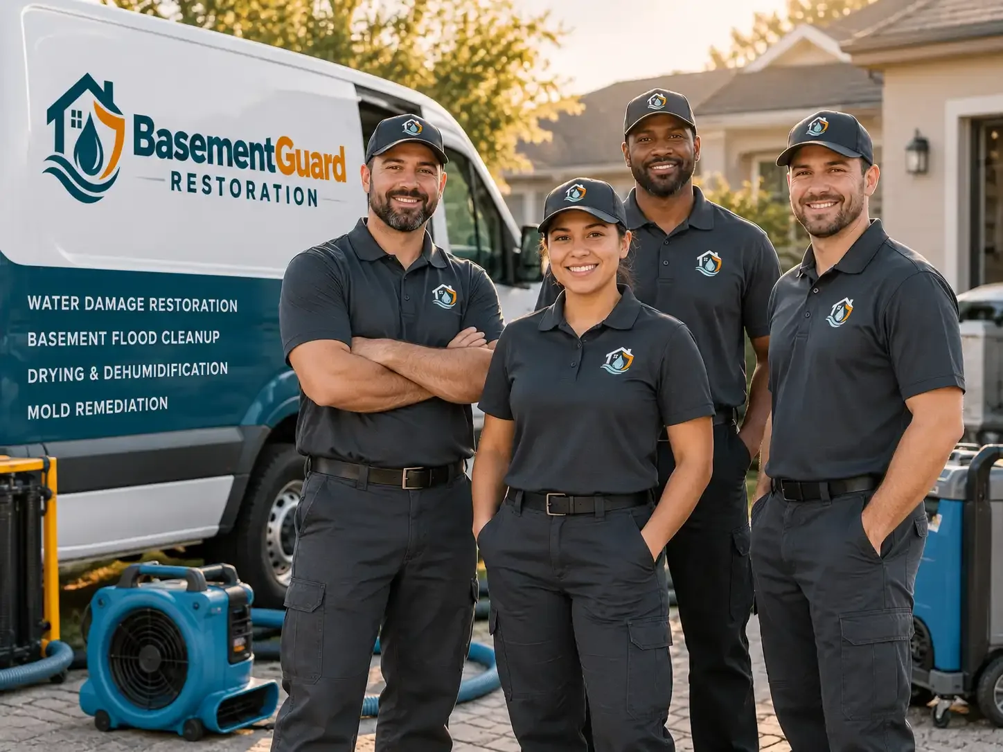Basement Water Damage Restoration company in Mineola, IA